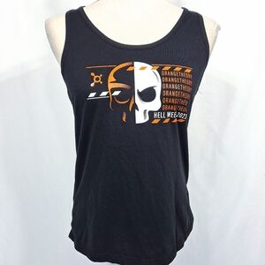 Orangetheory Black Logo Racerback T-shirt